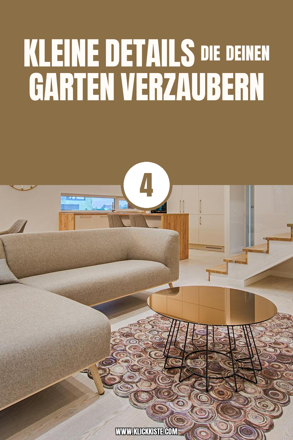 Pinterest Pin Kleine Details, die deinen Garten verzaubern