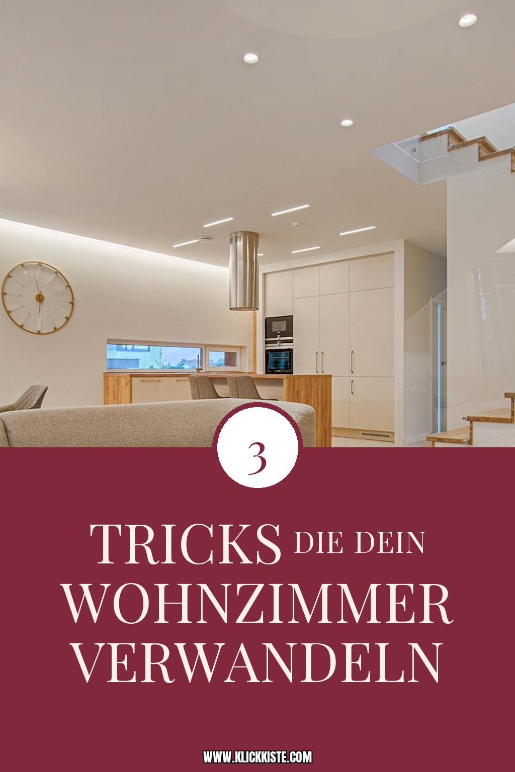 Pinterest Pin Mit diesen Tricks bekommt dein Wohnzimmer einen neuen Look