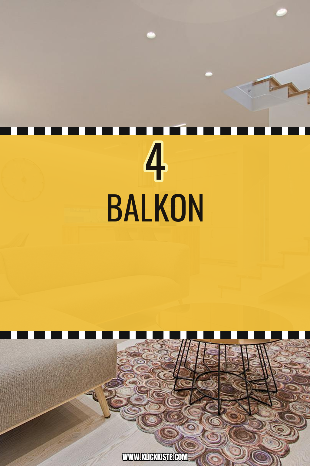 Pinterest Pin Verwandle deinen Balkon in eine grüne Oase