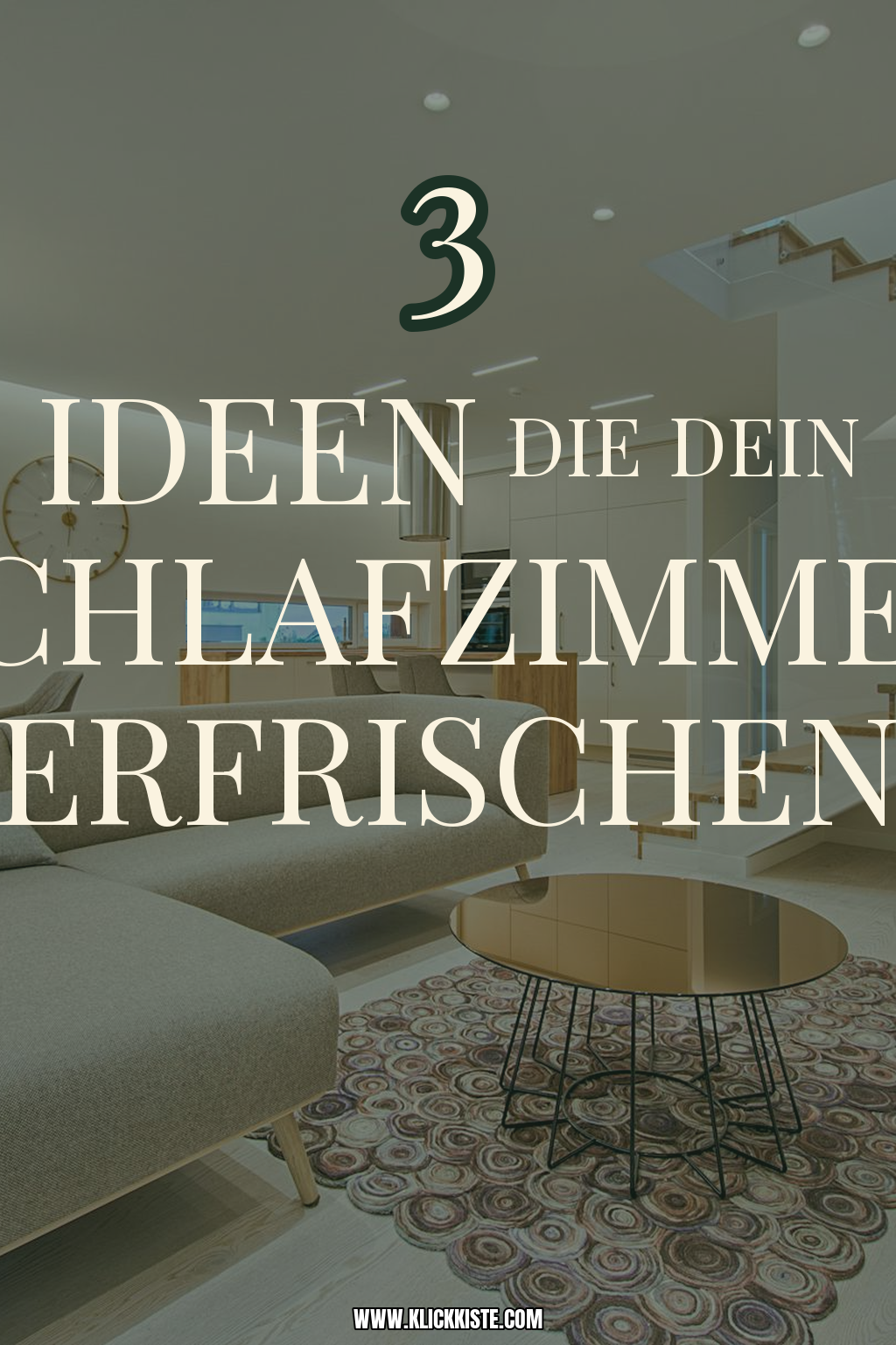 Pinterest Pin Frische Ideen für dein Schlafzimmer