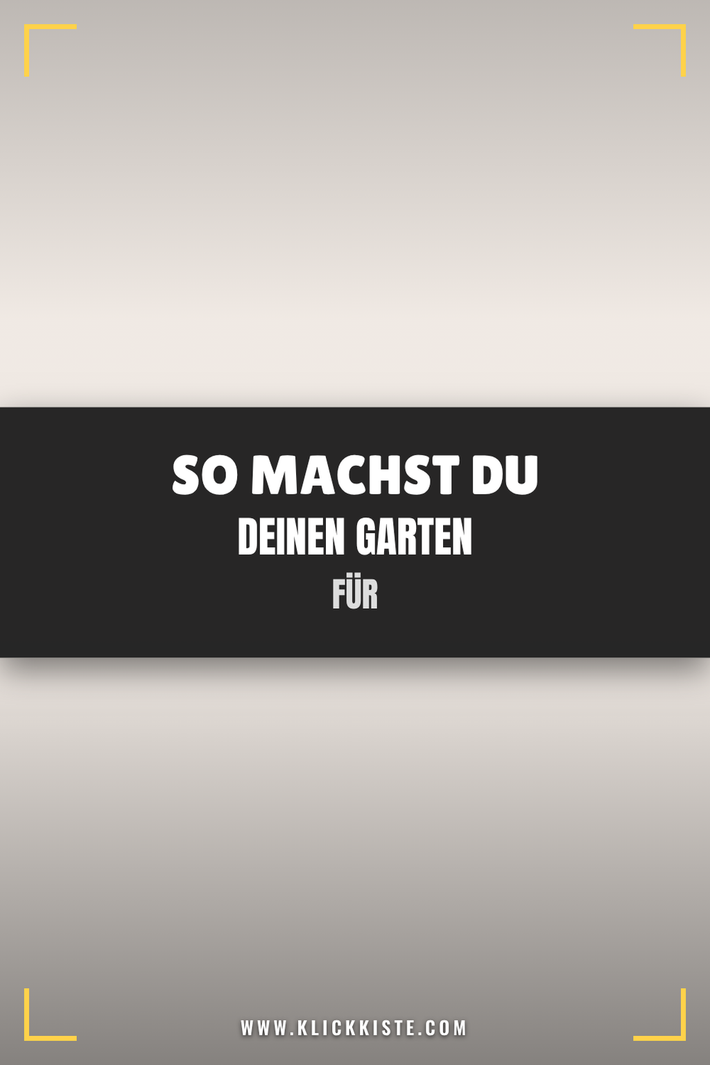 Pinterest Pin So machst du deinen Garten für die Familie lebendig