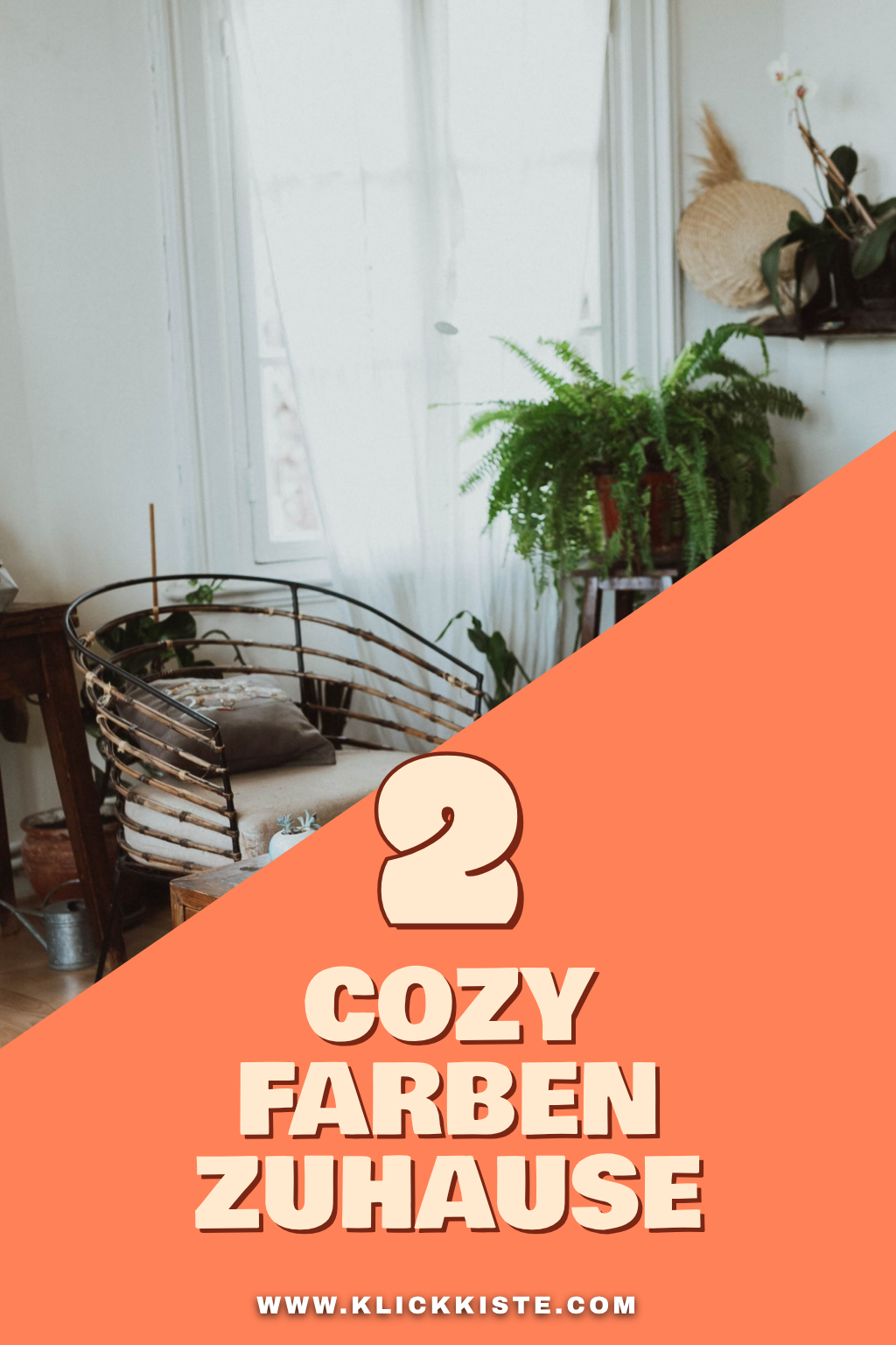 Pinterest Pin Diese 5 Farben machen dein Zuhause sofort cozy