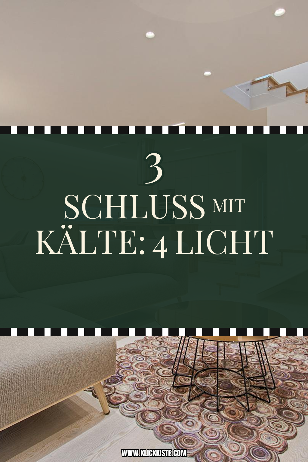 Pinterest Pin Licht und Pflanzen für ein behagliches Ambiente