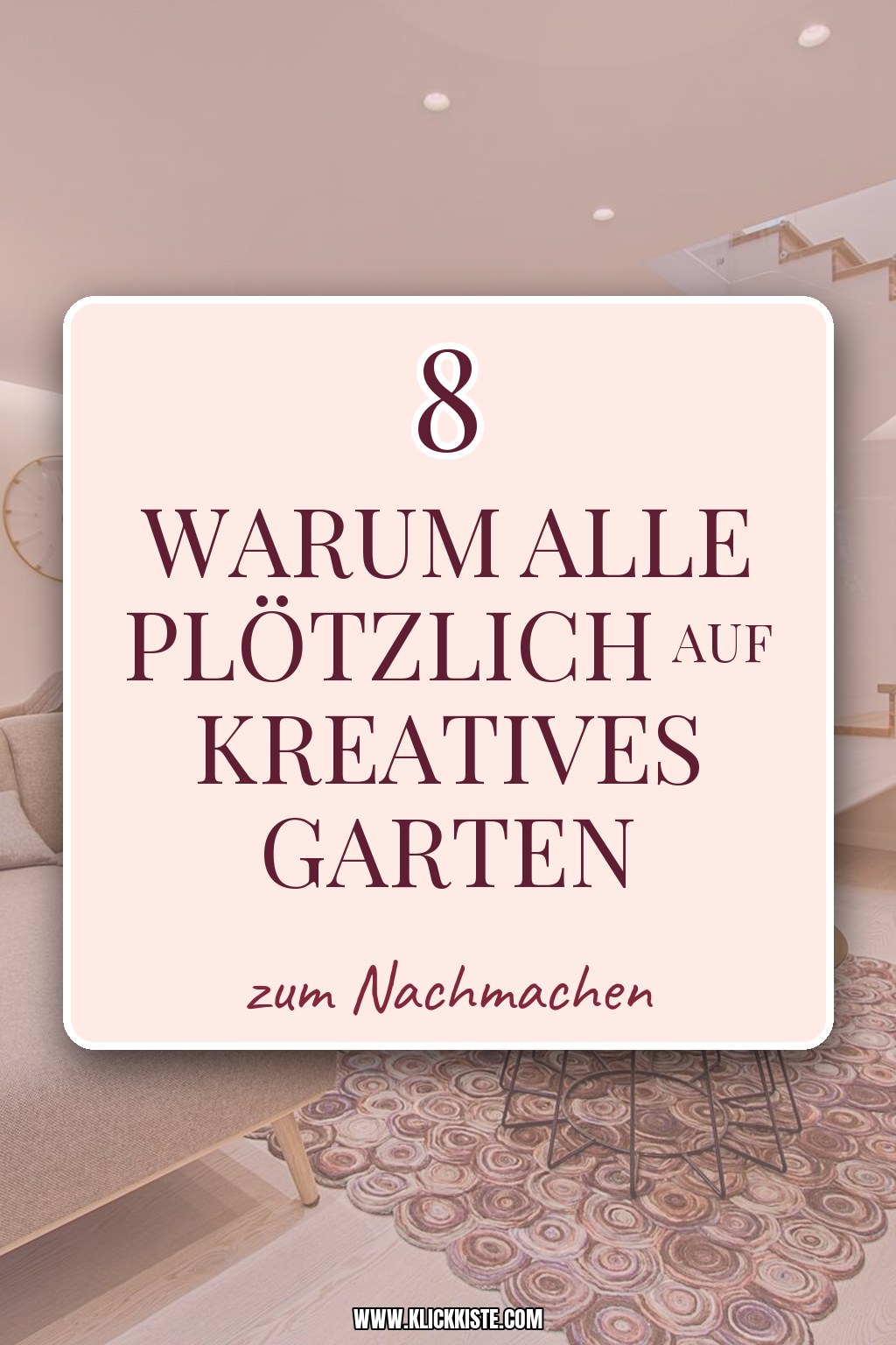 Warum alle plötzlich auf kreatives Garten-Deko setzen