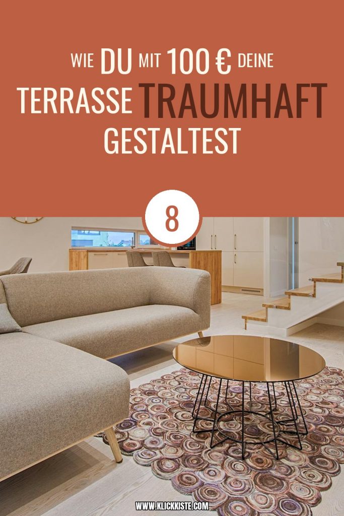 Wie du mit 100 € deine Terrasse traumhaft gestaltest