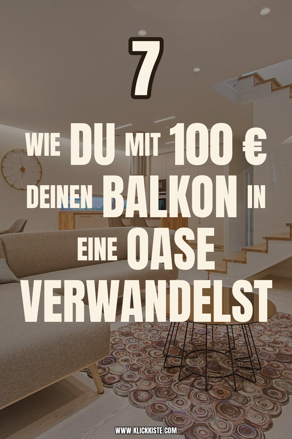 Wie du mit 100 € deinen Balkon in eine Oase verwandelst