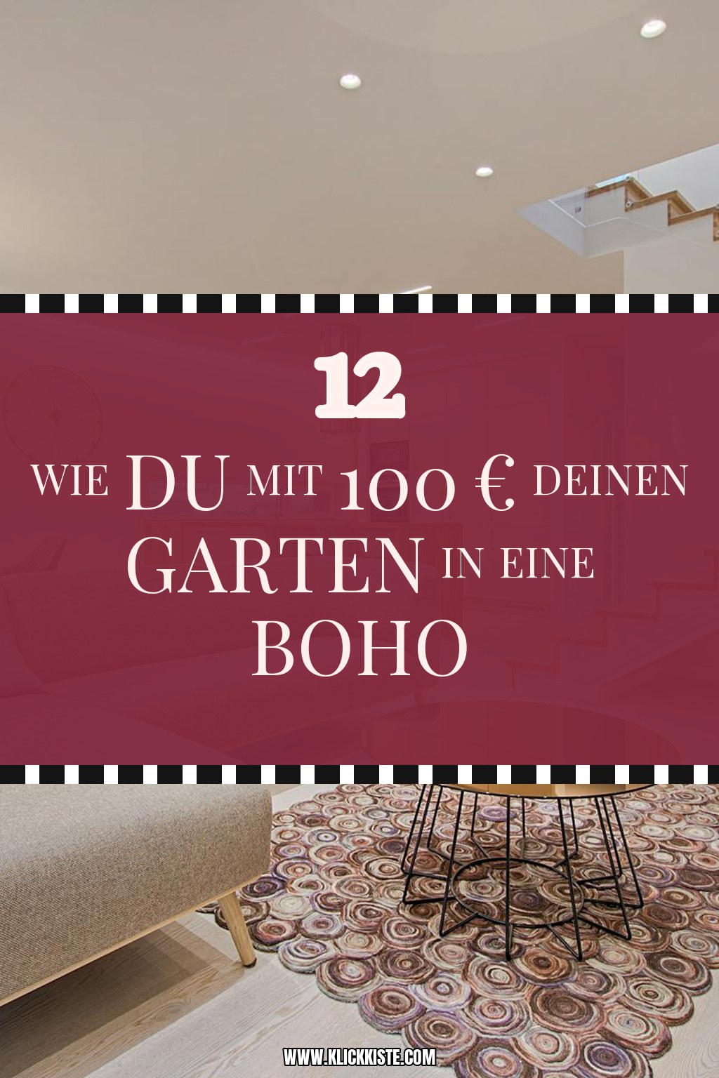 Wie du mit 100 € deinen Garten in eine Boho-Oase verwandelst