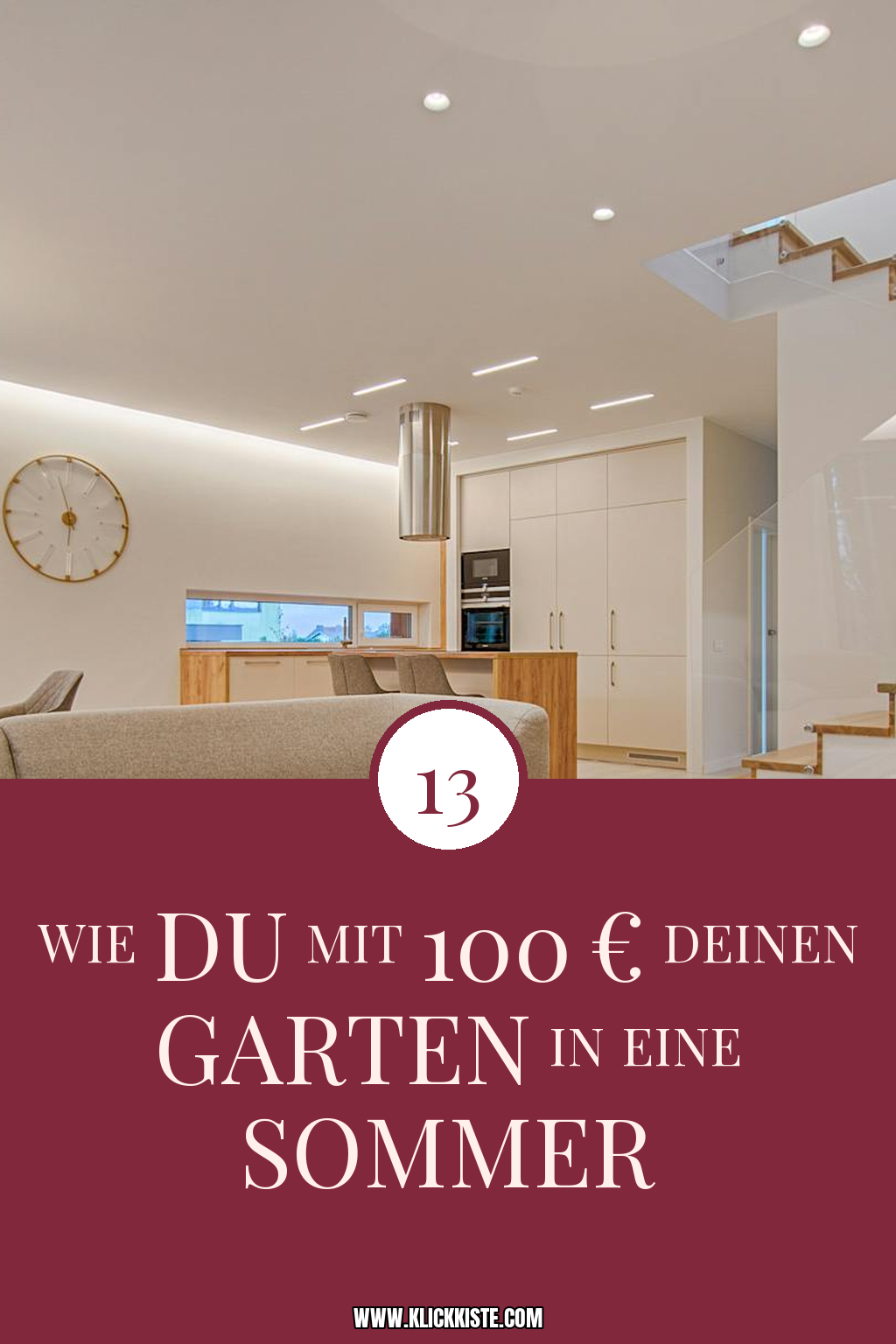 Wie du mit 100 € deinen Garten in eine Sommer-Oase verwandelst