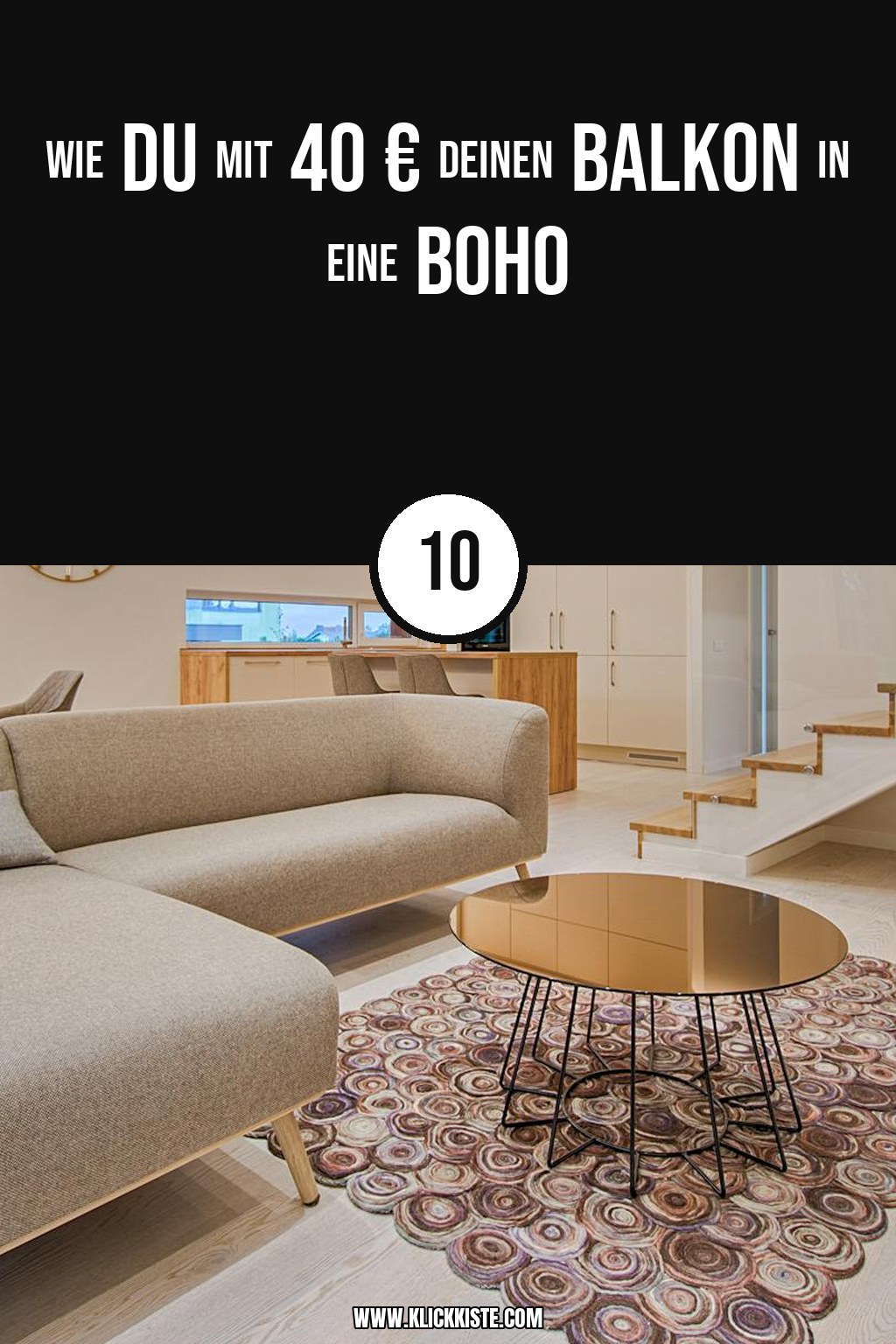 Wie du mit 40 € deinen Balkon in eine Boho-Oase verwandelst