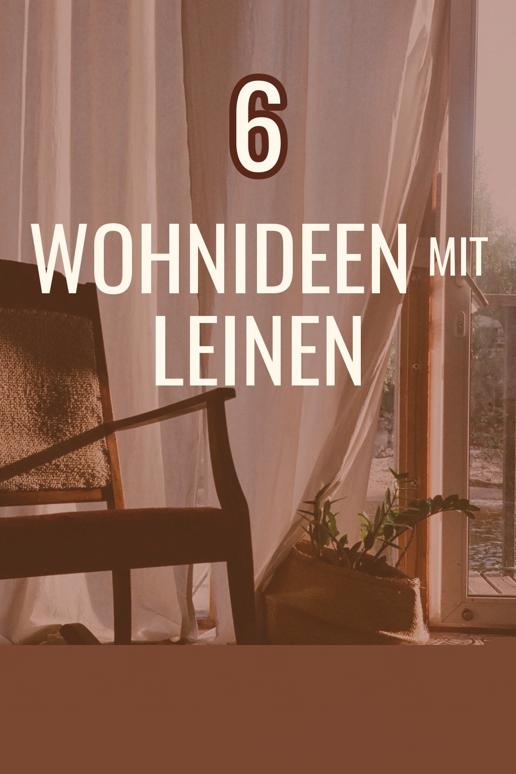 Wohnideen mit Leinen-Textilien: 6 kreative DIY-Projekte