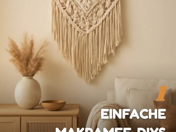 1 einfache Makramee-DIYs für 2026 — Anfänger-freundlich