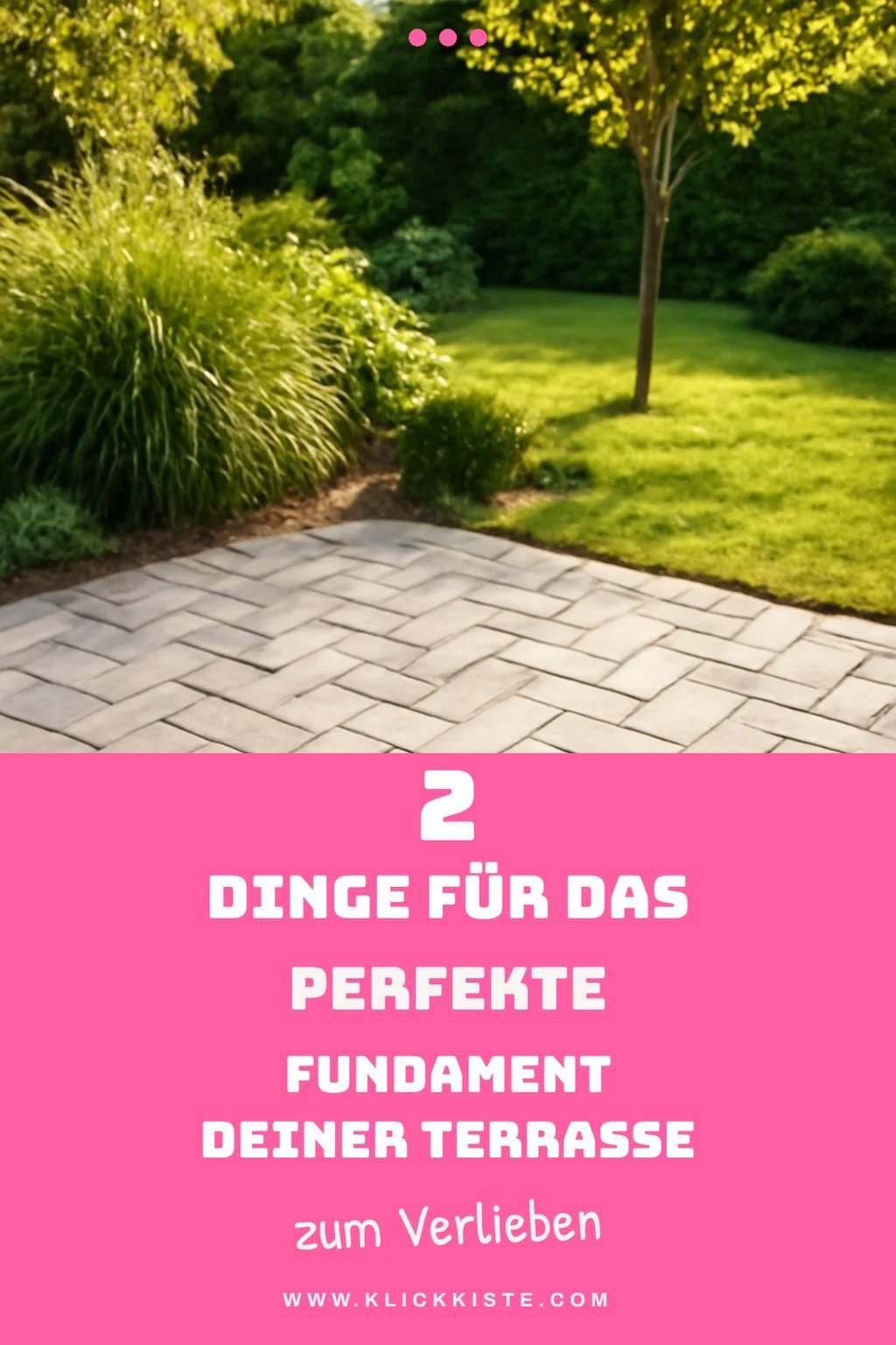 So schaffst du ein perfektes Fundament