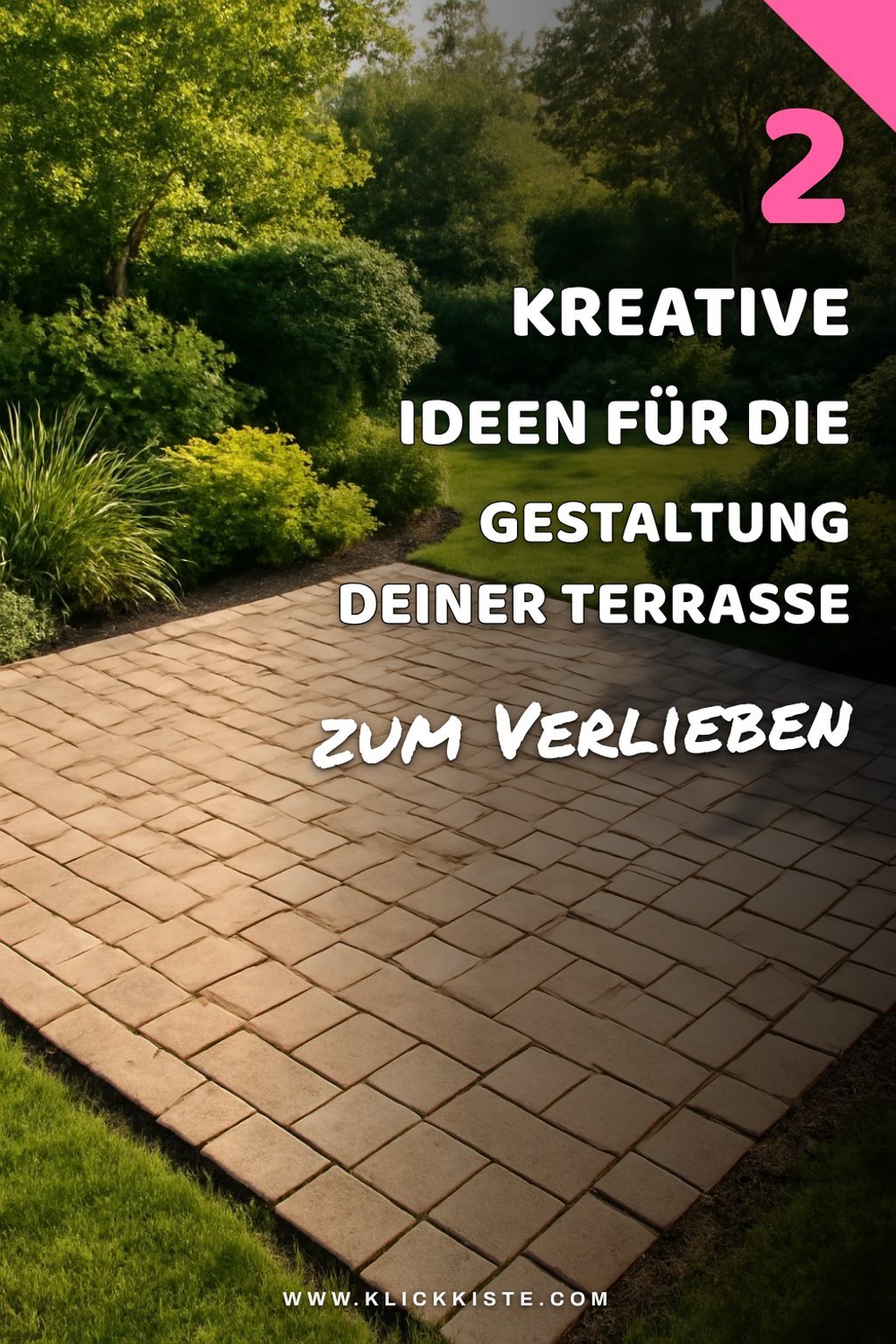 So gestaltest du deine Terrasse kreativ