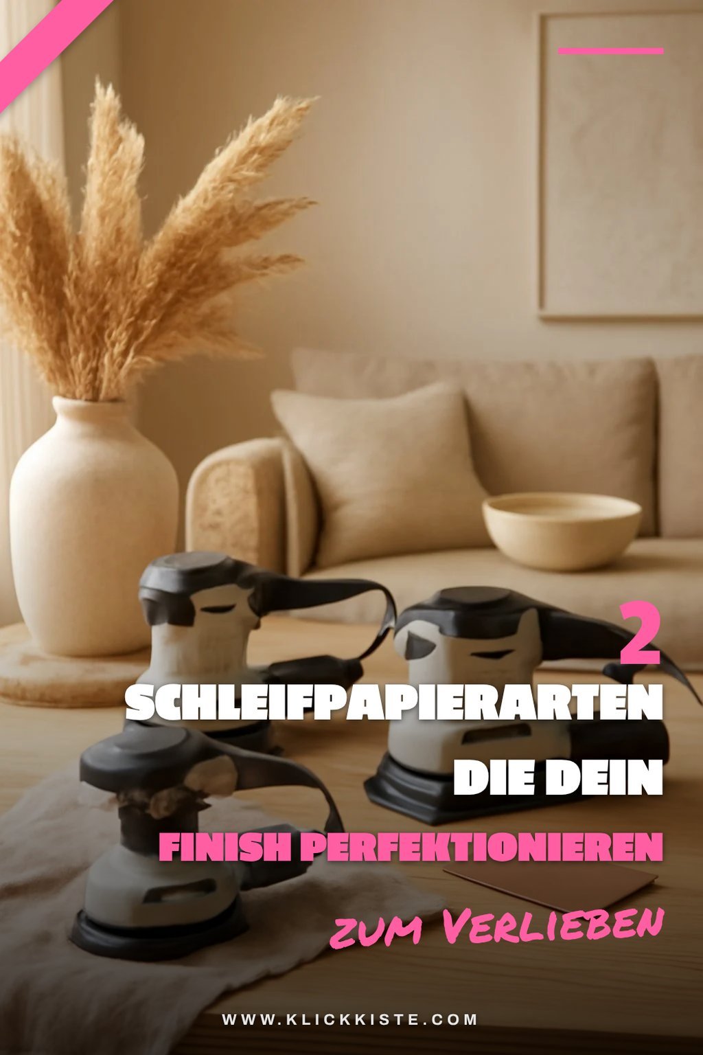 Die besten Schleifpapierarten für Exzenterschleifer
