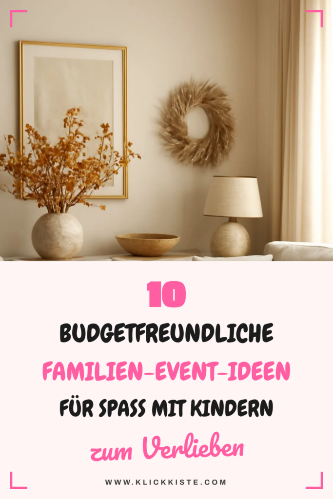 10 budgetfreundliche Familien-Event-Ideen für Spaß mit Kindern