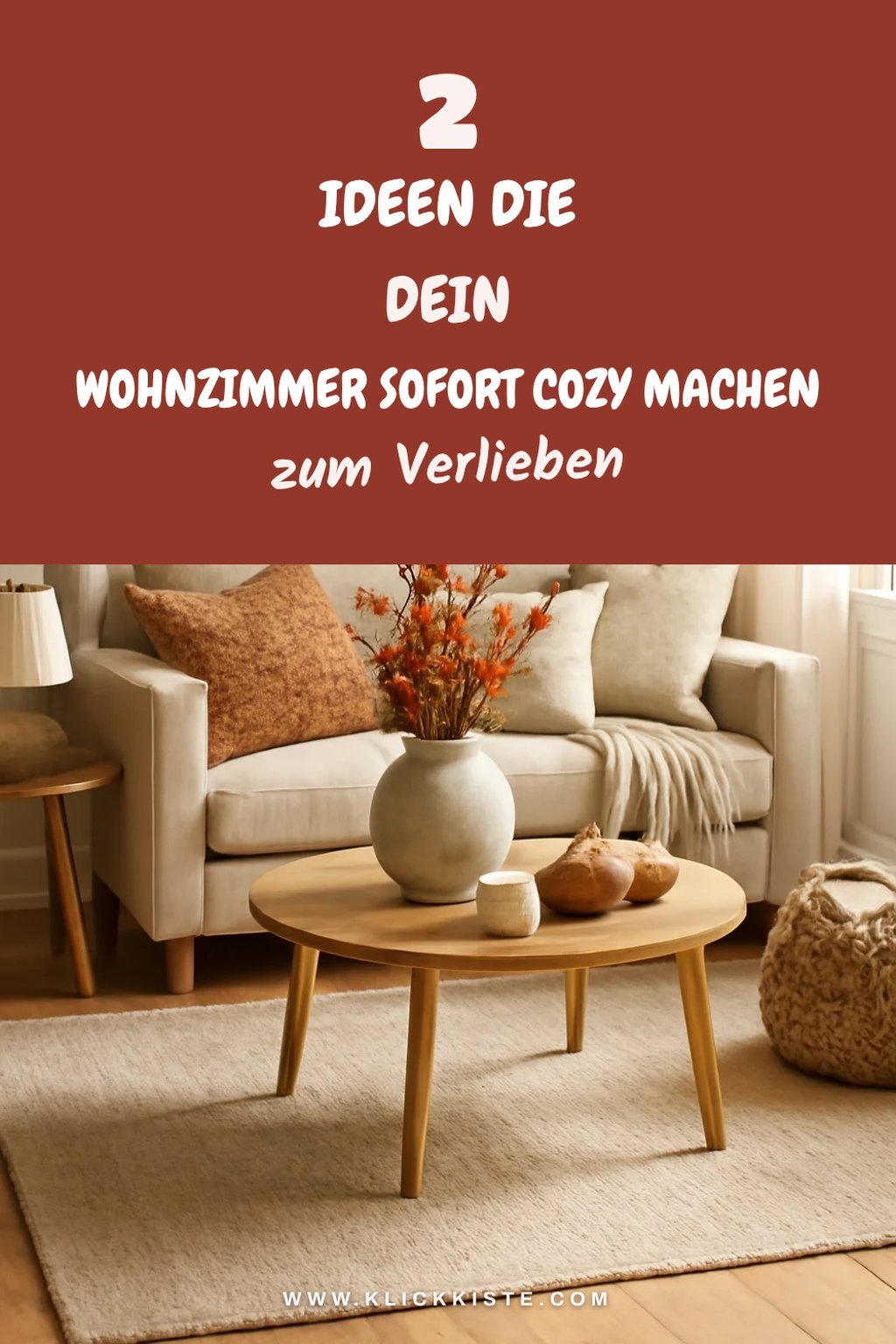 So machst du dein Wohnzimmer im Herbst sofort cozy