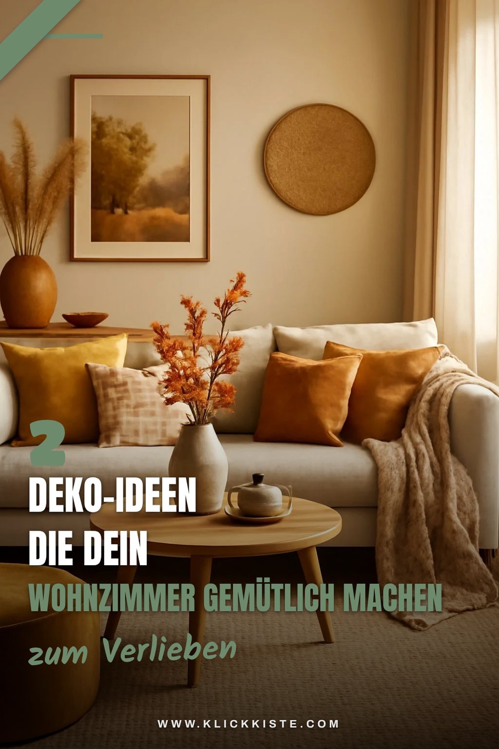 Diese Dekorationen bringen Herbstfeeling ins Wohnzimmer