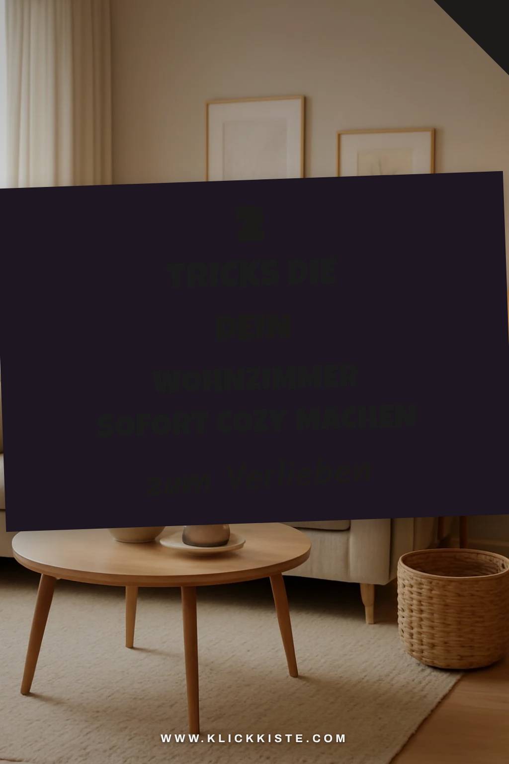 So verwandelst du dein Wohnzimmer in eine kuschelige Oase