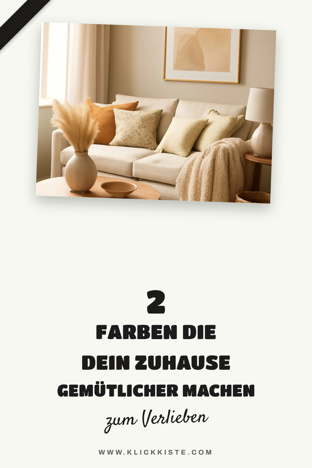 Wie du mit Farben für Gemütlichkeit sorgst