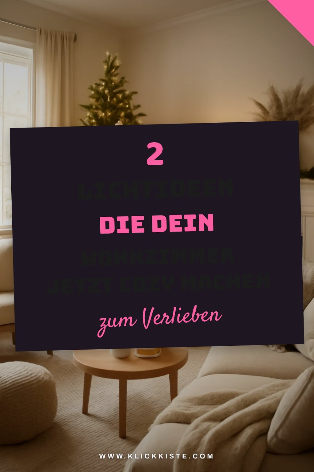 So schaffst du Gemütlichkeit mit Lichtern