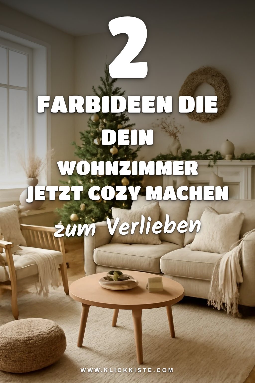 Diese Farben machen dein Wohnzimmer festlich