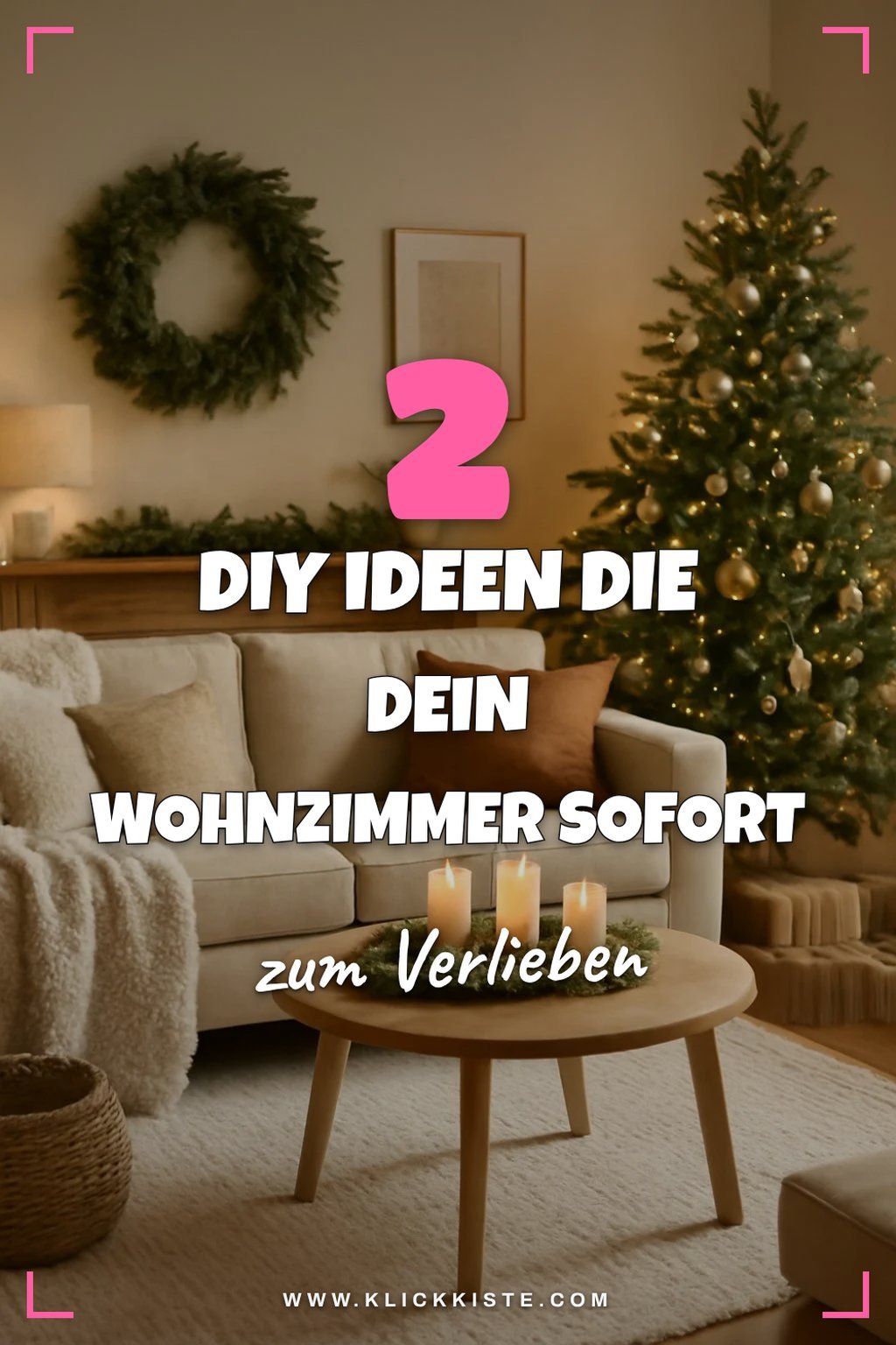 Kreative Weihnachtsdeko selber machen