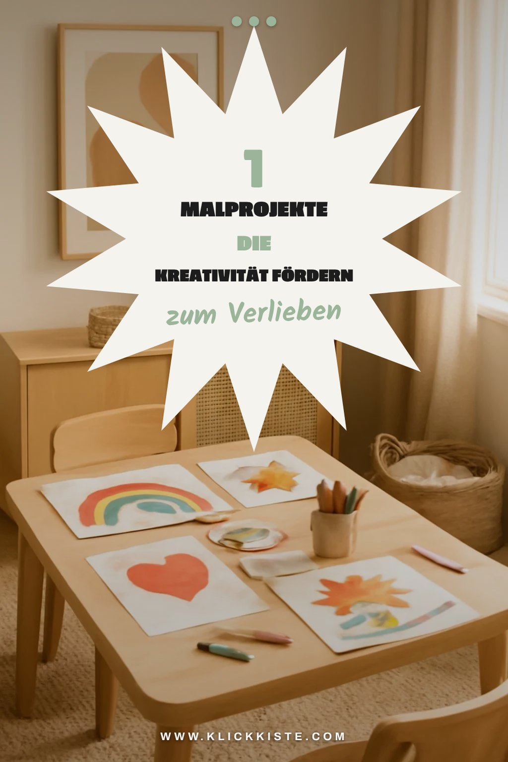 Diese 4 Malprojekte fördern die Kreativität deiner Kinder