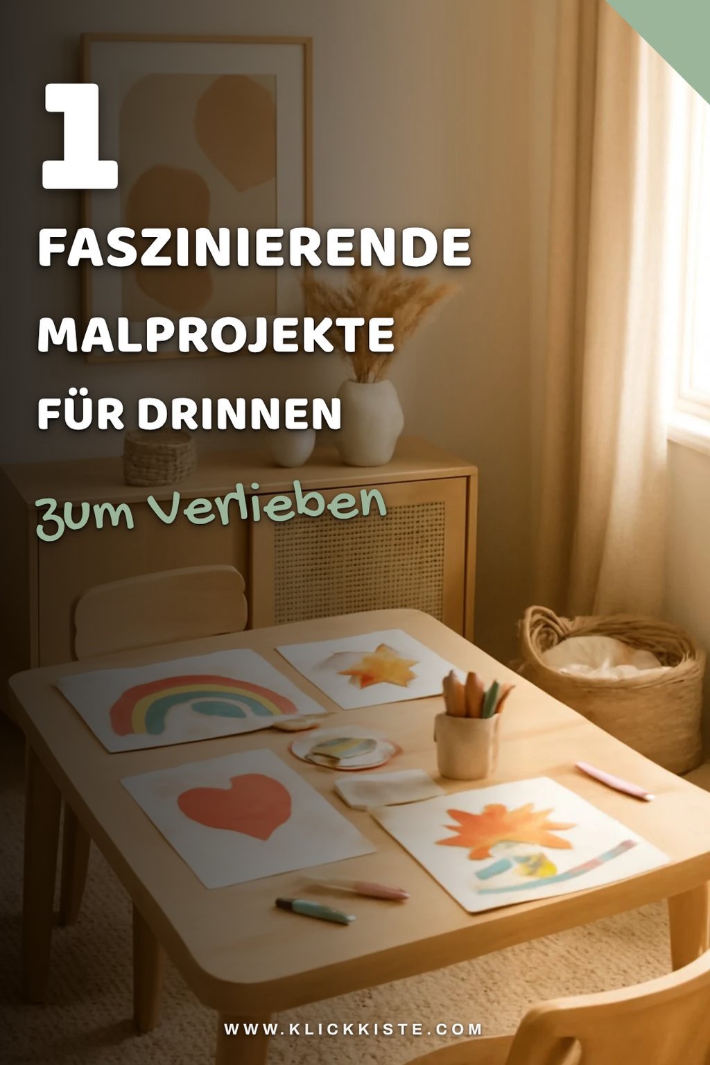 So bastelst du faszinierende Malprojekte für drinnen