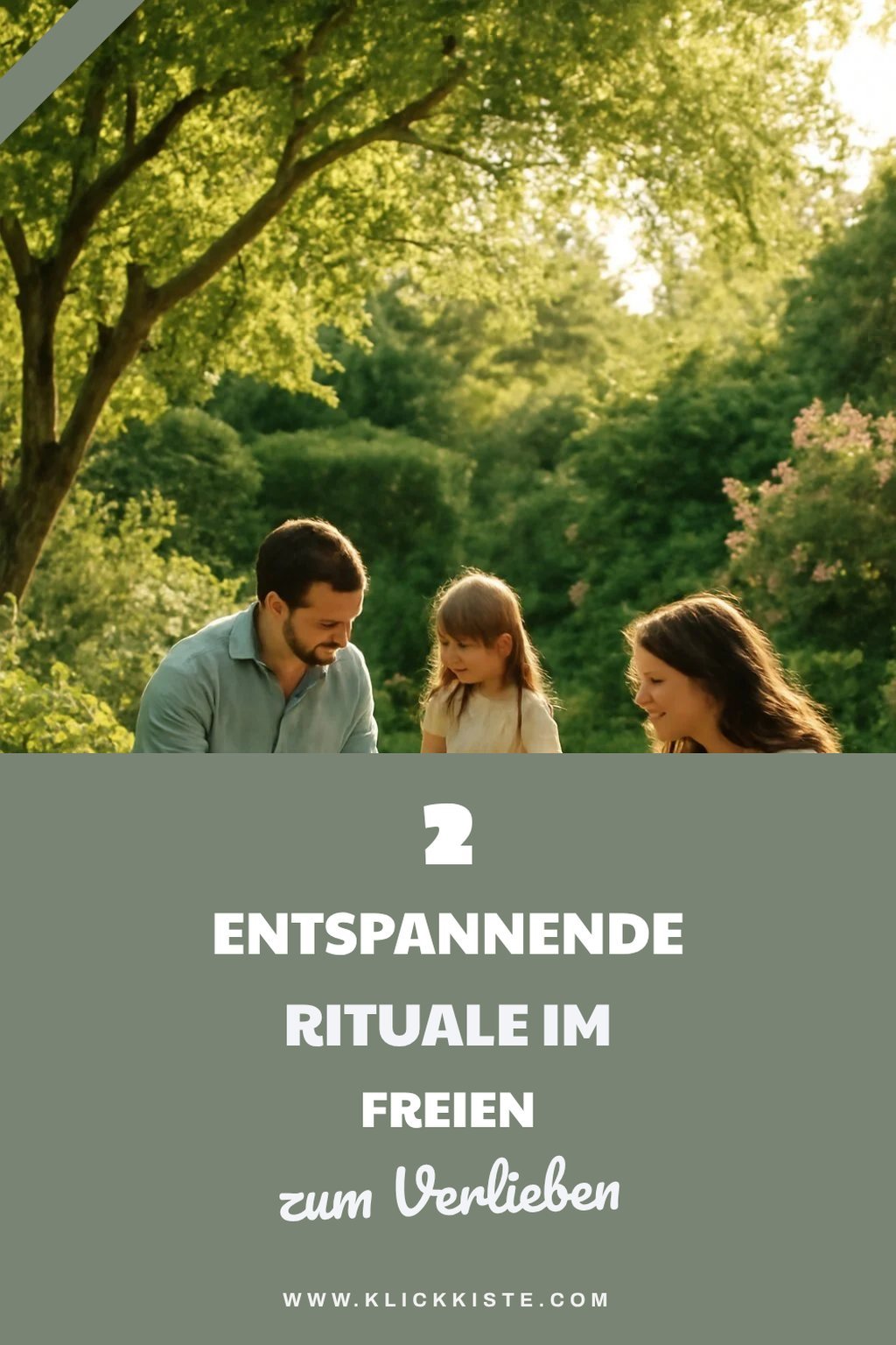 So schaffst du Ruhe und Entspannung in der Natur