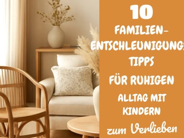 10 Familien-Entschleunigungs-Tipps für ruhigen Alltag mit Kindern