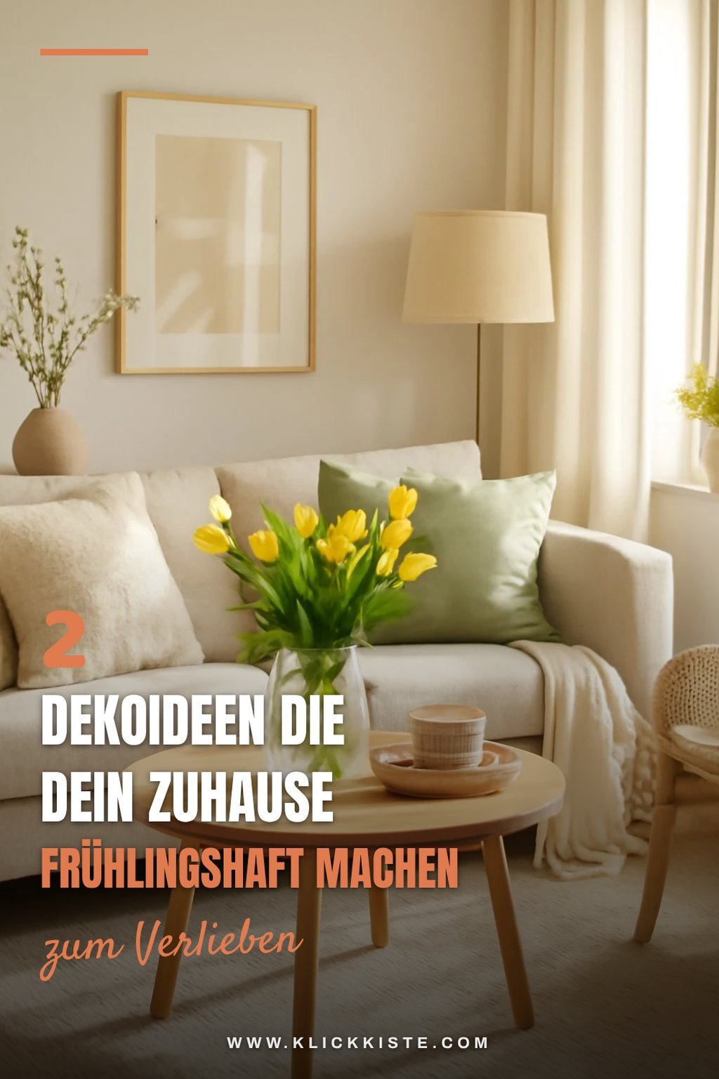 So bringst du frühlingshafte Stimmung in dein Zuhause