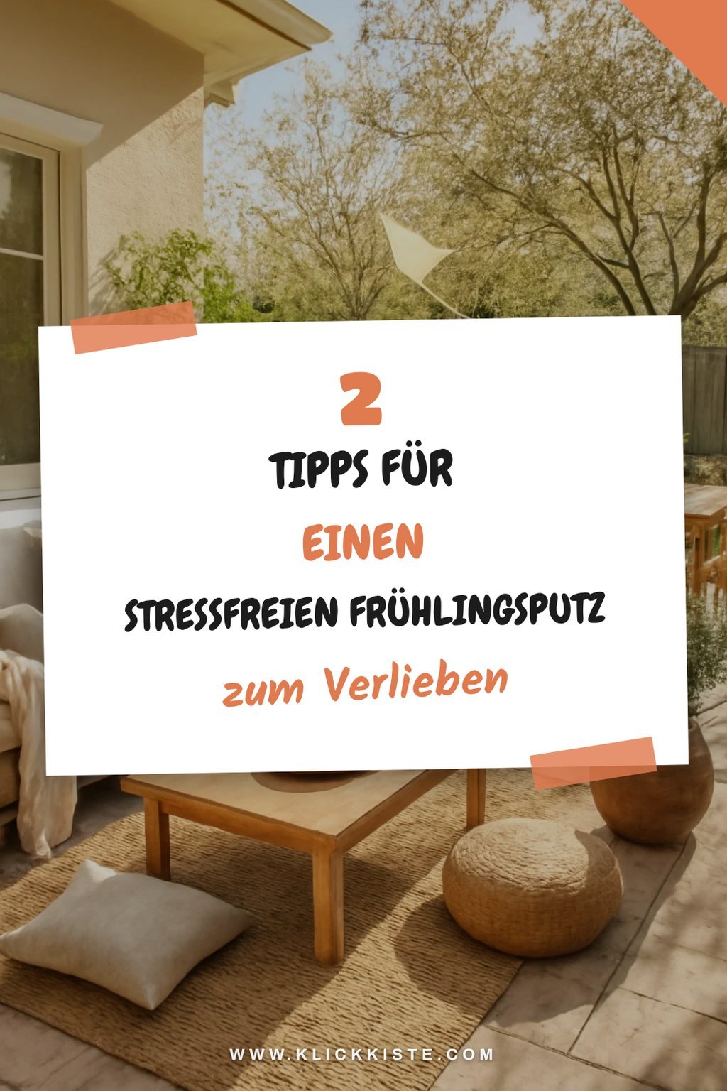 Frühlingsputz leicht gemacht