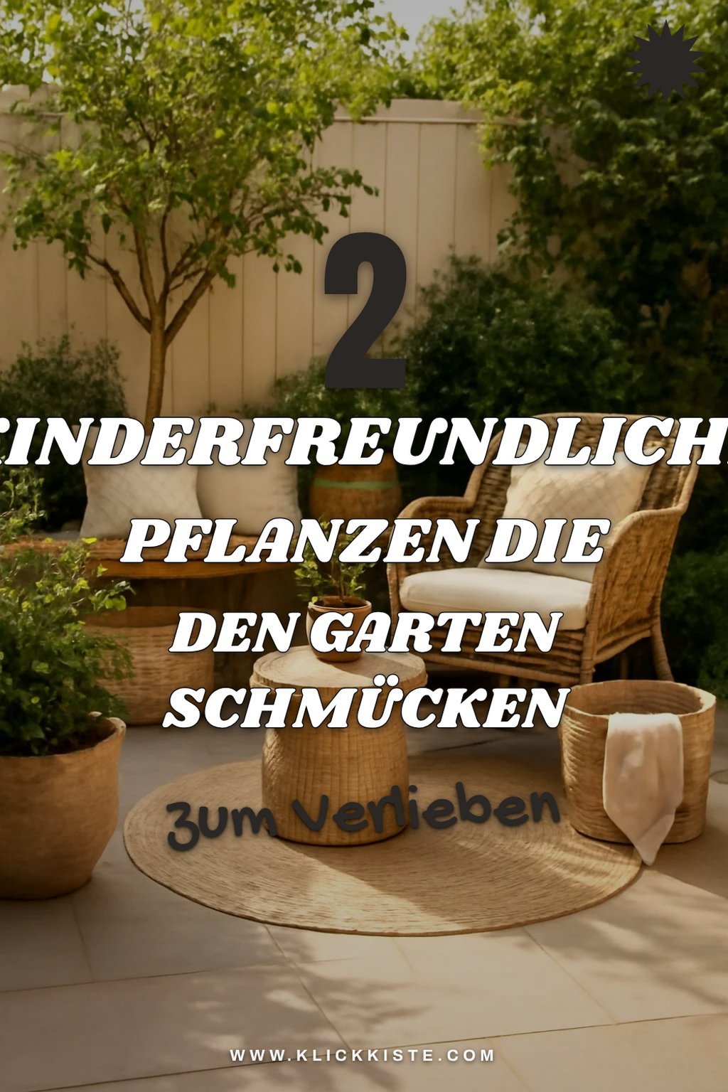 Pflanzen für einen kinderfreundlichen Garten