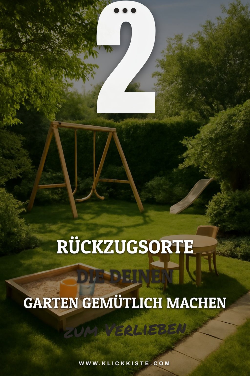 Kreative Rückzugsorte im Garten