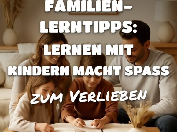 10 Familien-Lerntipps: Lernen mit Kindern macht Spaß