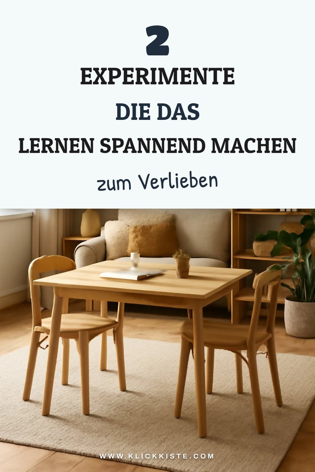 Spaßige Experimente für kleine Wissenschaftler