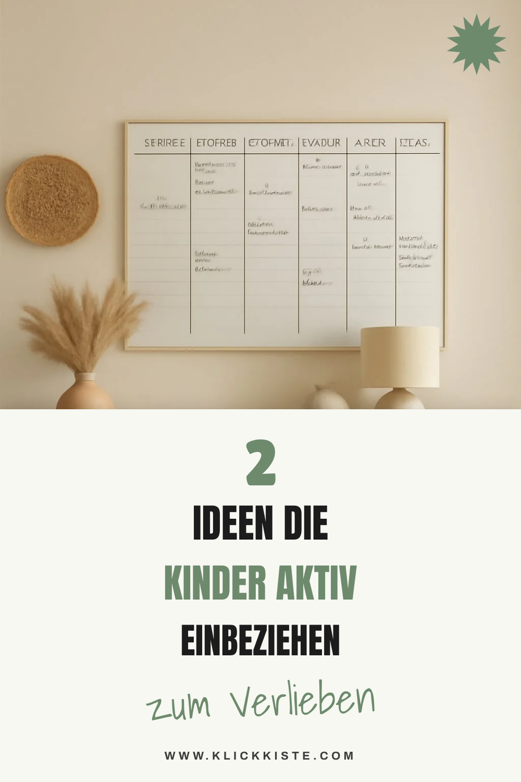 Wie du die Kinder in den Alltag einbindest