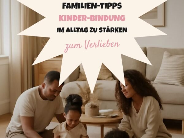 10 Familien-Tipps Kinder-Bindung im Alltag zu stärken