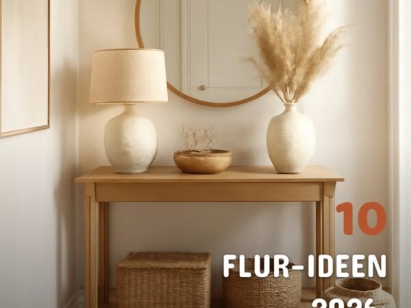 10 Flur-Ideen 2026: Stylische Eingangs-Looks