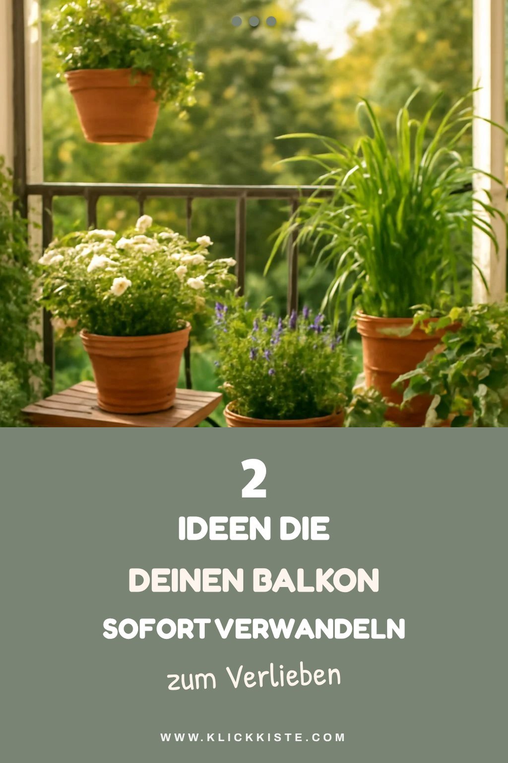 So verwandelst du deinen Balkon in eine blühende Oase