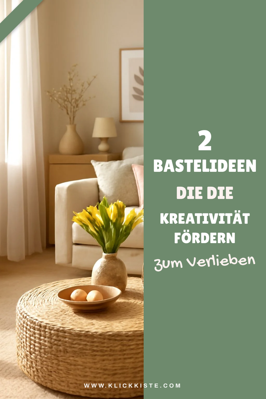 Kreative Bastelideen für drinnen und draußen
