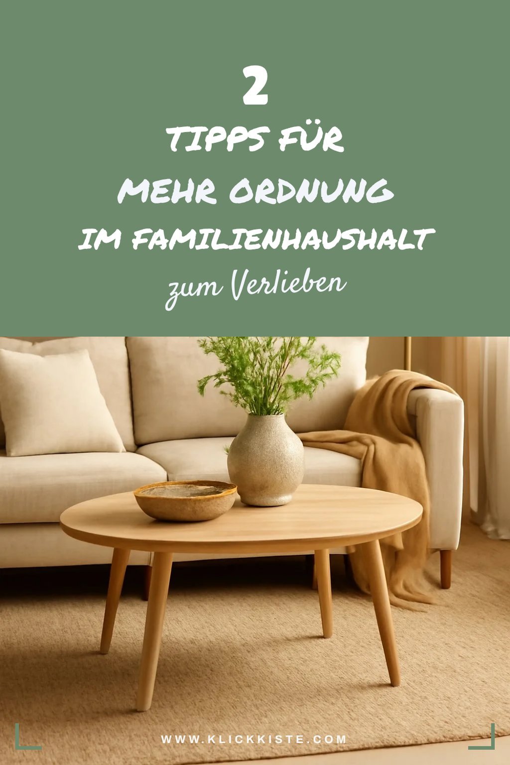 Frühjahrsputz und Ordnung im Familienalltag