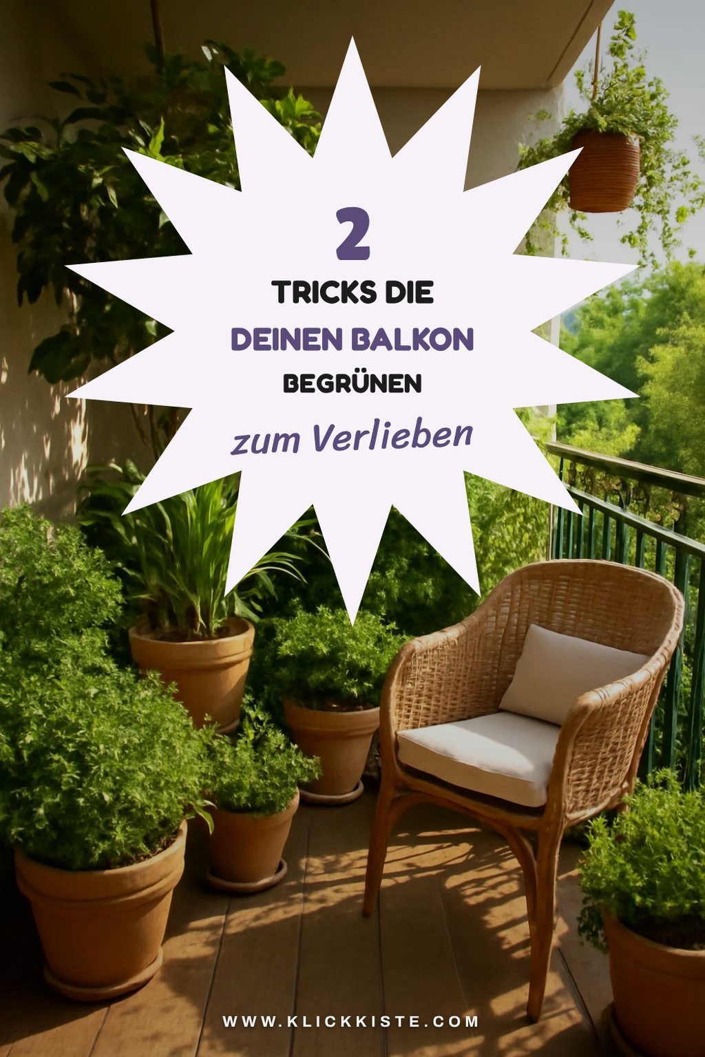 So verwandelst du deinen Balkon in eine grüne Oase