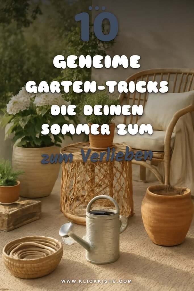 10 geheime Garten-Tricks die deinen Sommer zum Traum machen