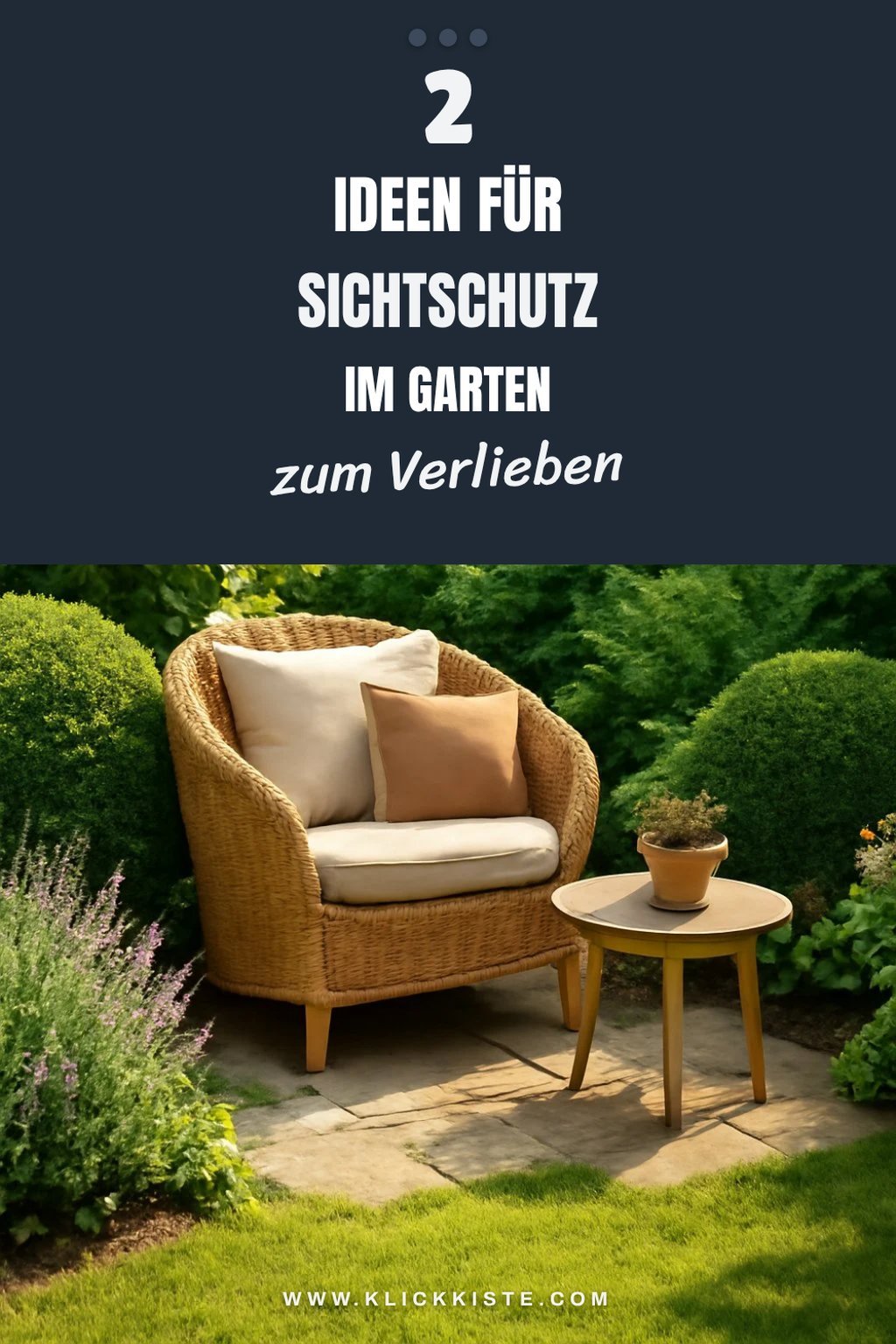 So schaffst du Sichtschutz im Garten