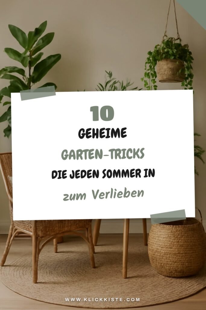 10 geheime Garten-Tricks die jeden Sommer in einen Hit verwandeln