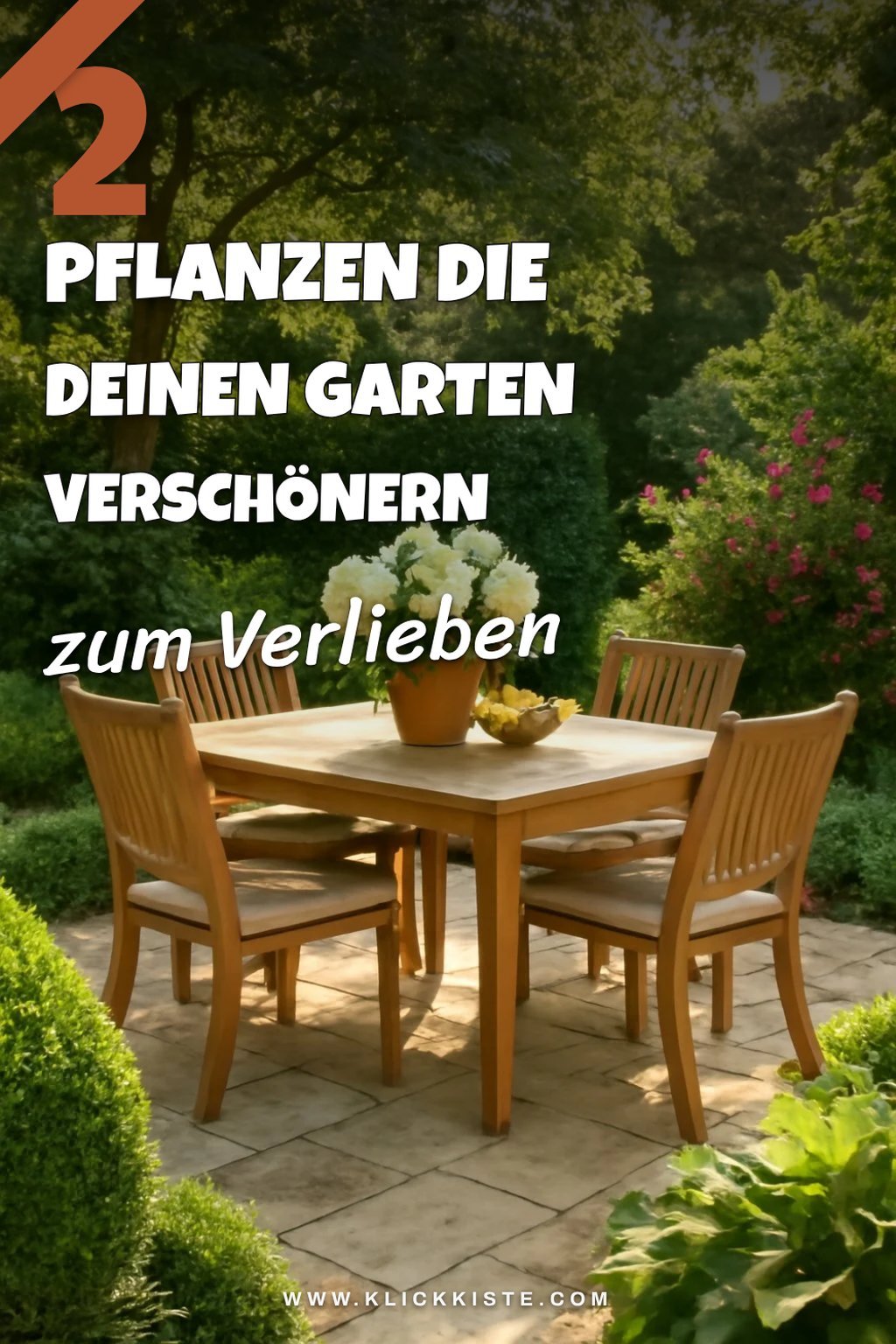 Pflanzen für eine natürliche Atmosphäre