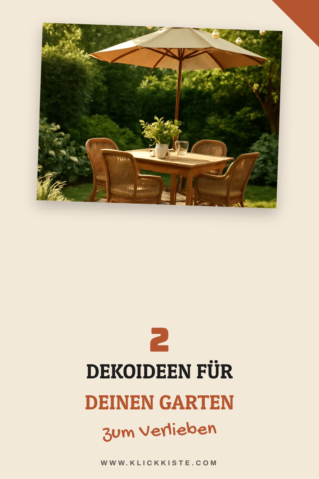 Dekoration für den persönlichen Touch