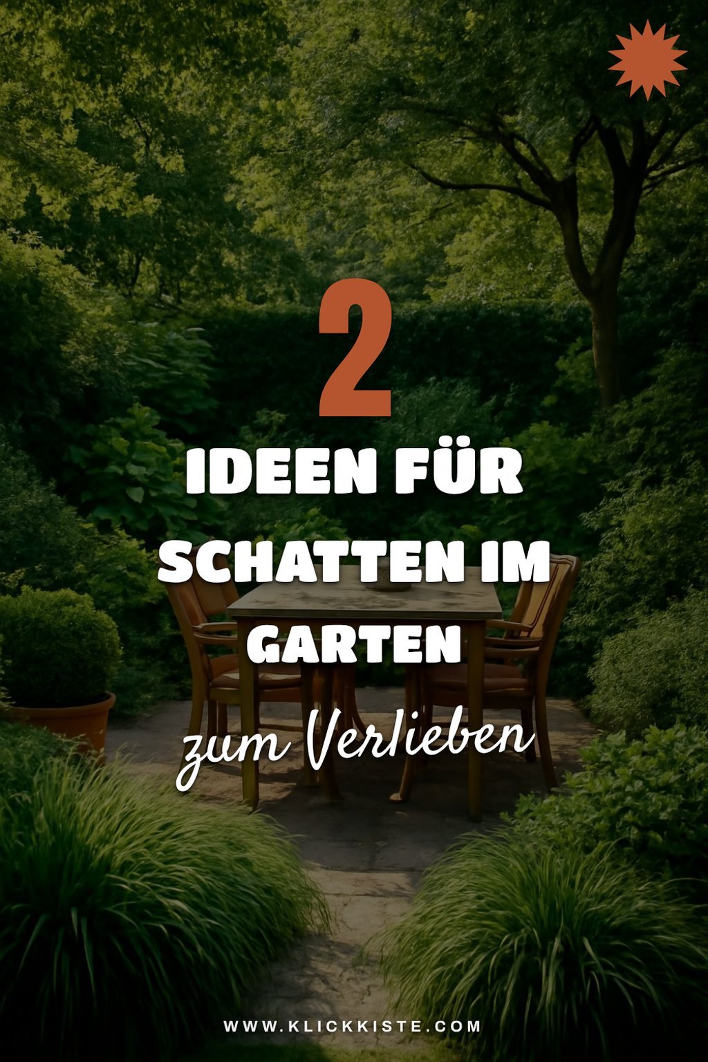 Gemütliche Sonnenschutz-Ideen