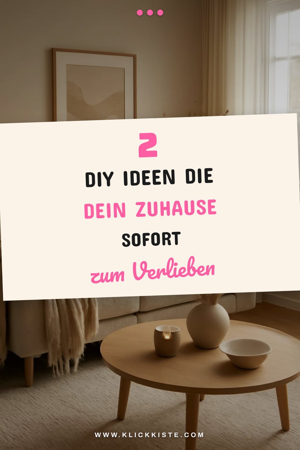 Kreative DIY-Projekte für drinnen